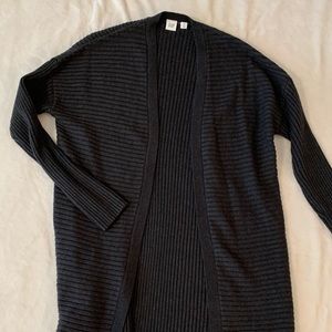 Grey Oversized Cardigan